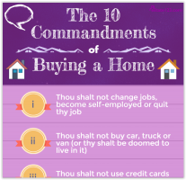 [Infographic] The 10 Commandments of Buying a Home