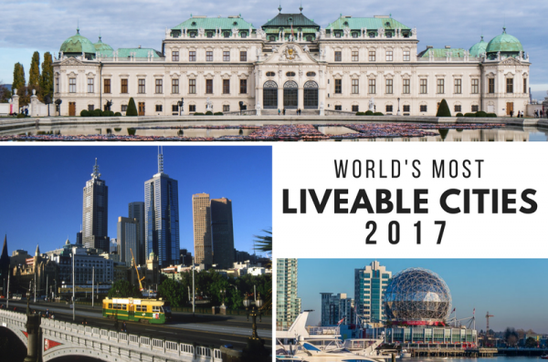 Top 10 Most Liveable Cities in the World 2017