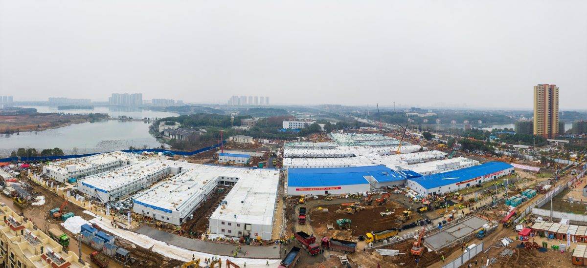 3 February 2020: China builds hospital in 10 days; Gurney Wharf to be completed by August 2021