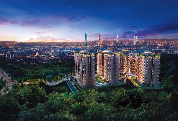 Brezza One Residency is an Architectural Marvel by the Mountains of Ampang