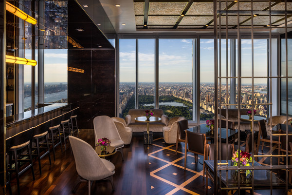CENTRAL PARK TOWER, WORLD’S TALLEST RESIDENTIAL BUILDING, UNVEILS HIGHEST PRIVATE CLUB EVER