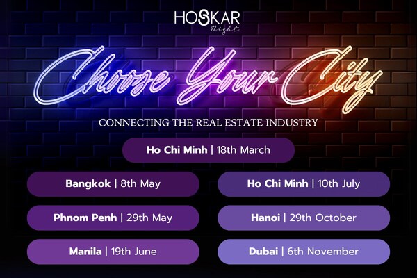 HoSkar Night Event Series 2025: Let’s explore the Real Estate market together!