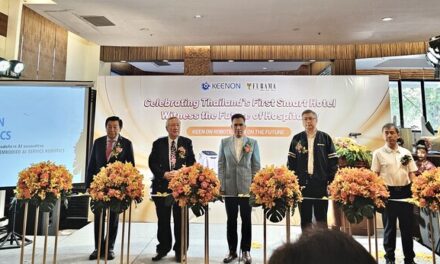 Celebrating Thailand’s First Smart Hotel: A New Era in Hospitality with KEENON Robotics