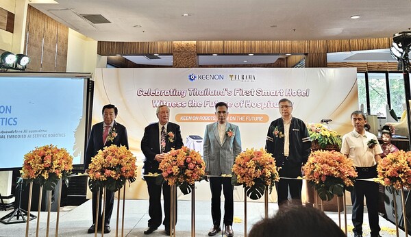 Celebrating Thailand’s First Smart Hotel: A New Era in Hospitality with KEENON Robotics