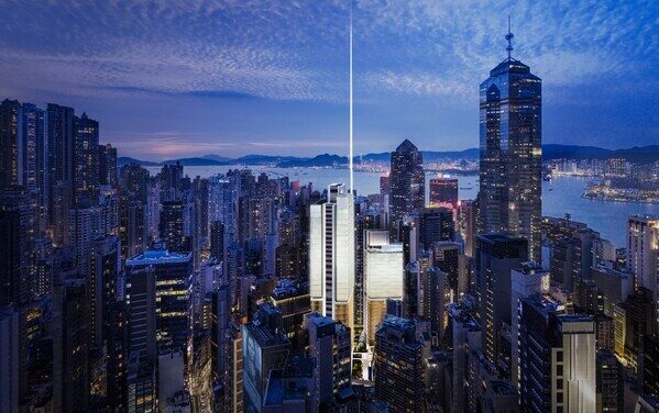Wing Tai and CSI Complete Topping Out of Central Crossing in the Heart of Hong Kong