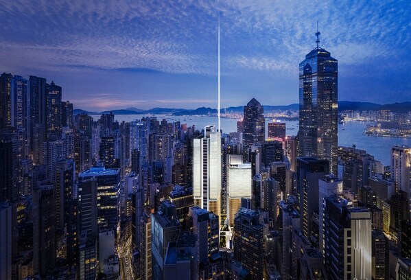 Wing Tai and CSI Complete Topping Out of Central Crossing in the Heart of Hong Kong