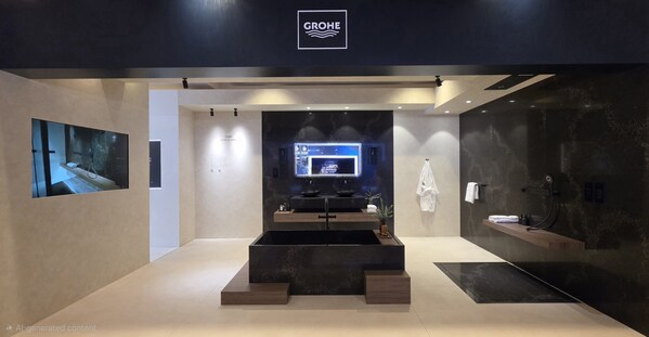 GROHE SPA Exhibit in collaboration with Buster + Punch